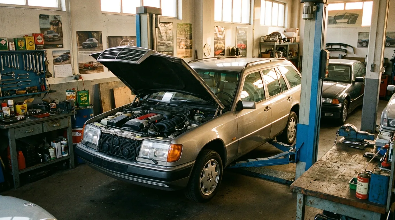 Youngtimer BMW/Mercedes onderhoud